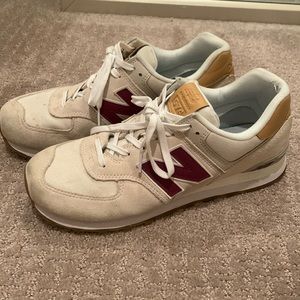 New Balance 574 Timberwolf Grey Oak